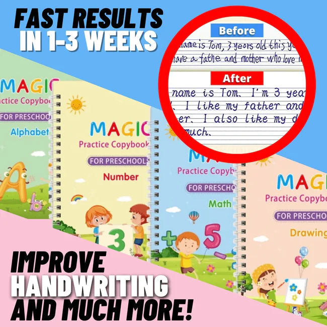 MAGIC GROOVE Practice Copybook