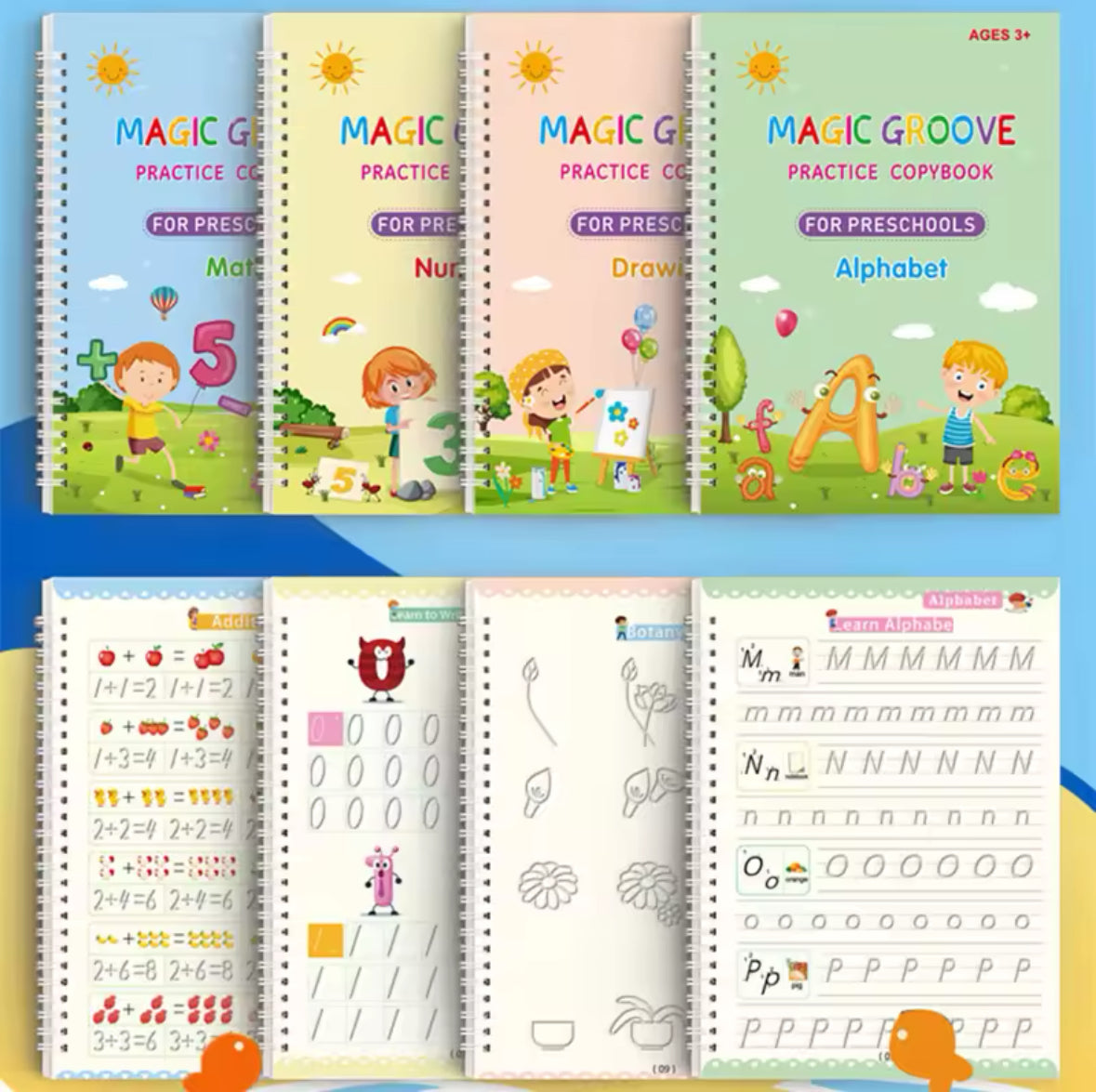 MAGIC GROOVE Practice Copybook