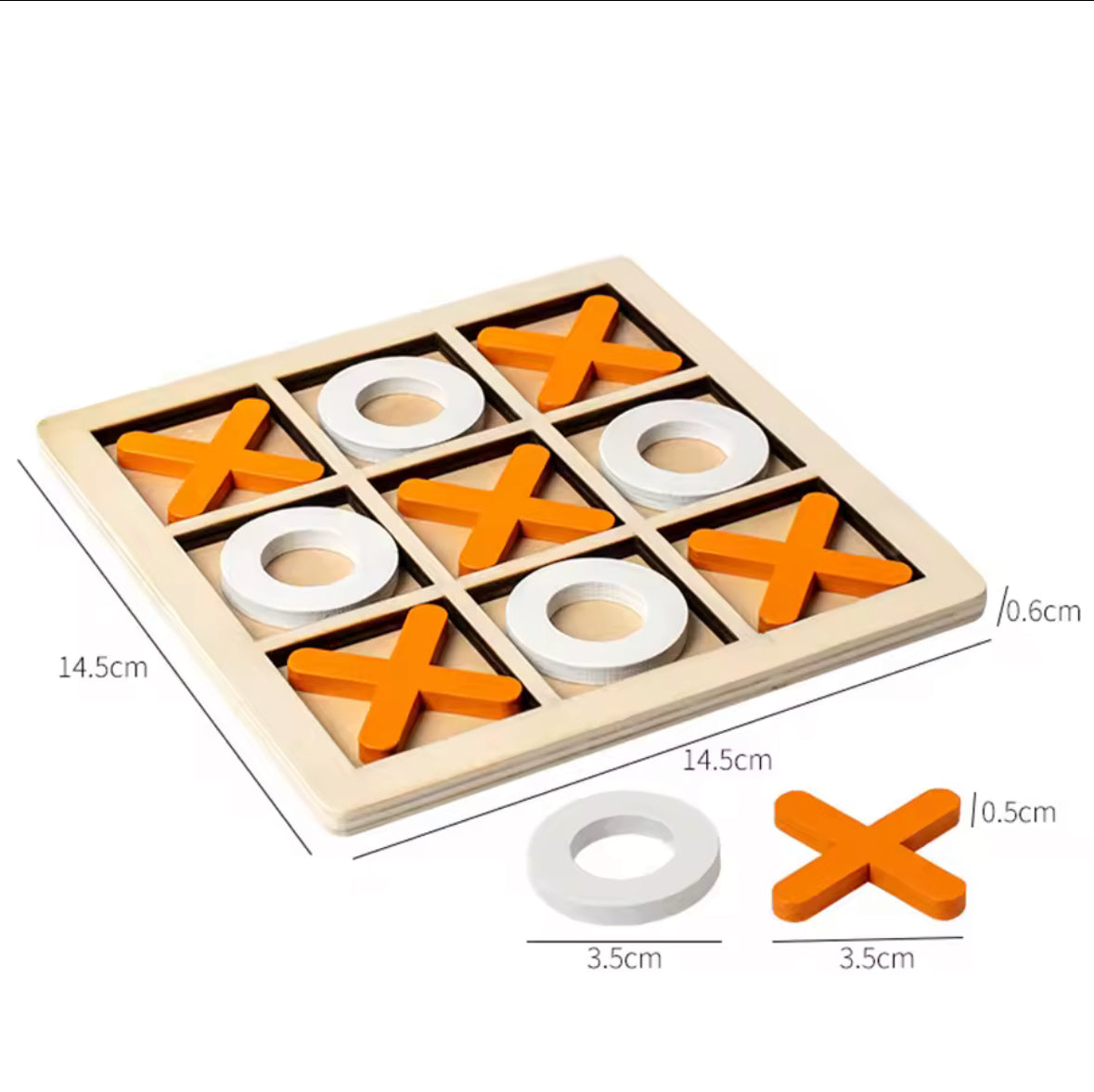 Tic-Tac-Go! Montessori Board Game