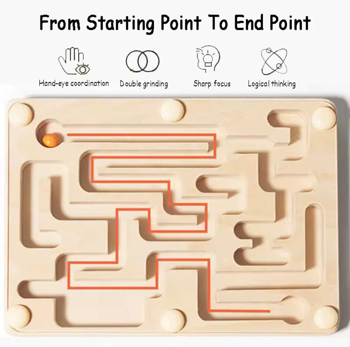Roly Balance Maze